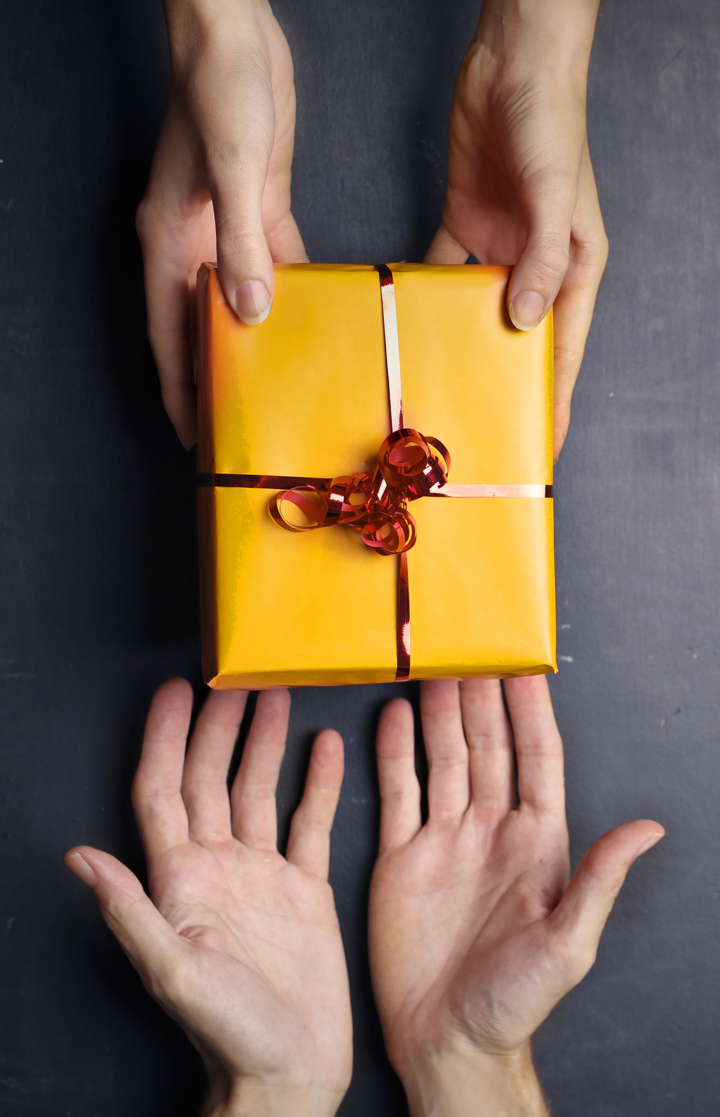 Receiving a gift